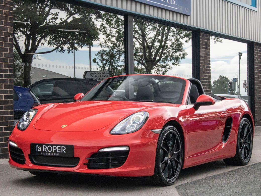 Porsche Boxster 2.7 PDK Convertible Petrol Guards RedPorsche Boxster 2.7 PDK Convertible Petrol Guards Red at fa Roper Ltd Bradford