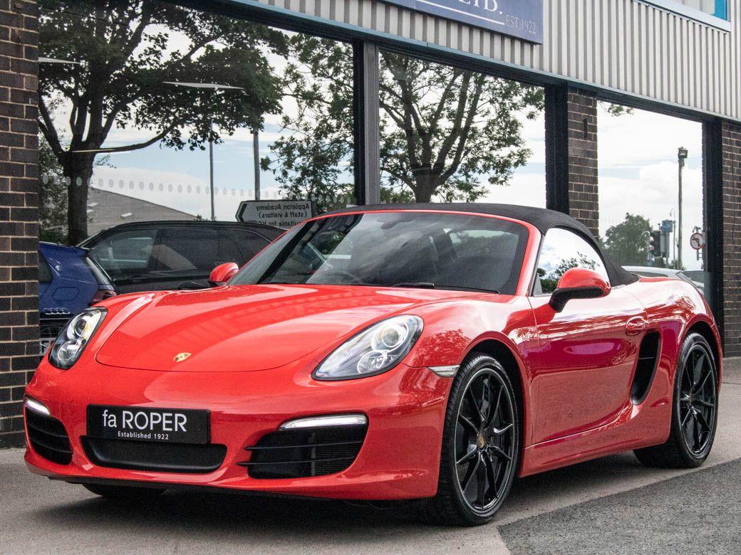 Porsche Boxster 2.7 PDK Convertible Petrol Guards Red