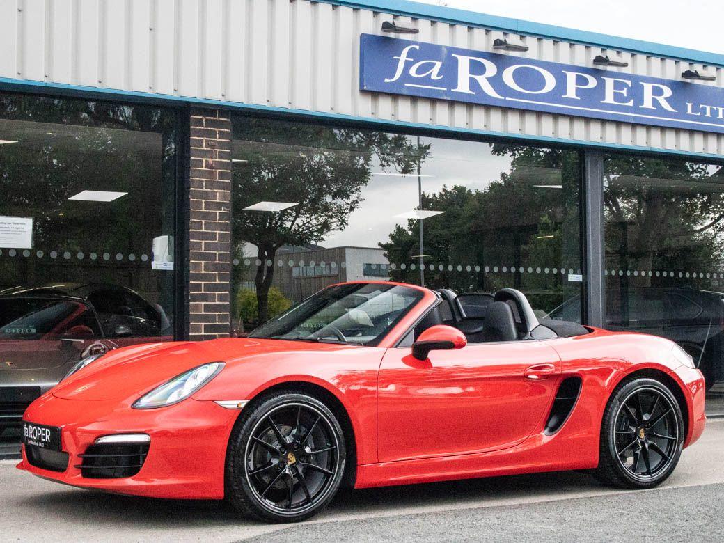 Porsche Boxster 2.7 PDK Convertible Petrol Guards Red