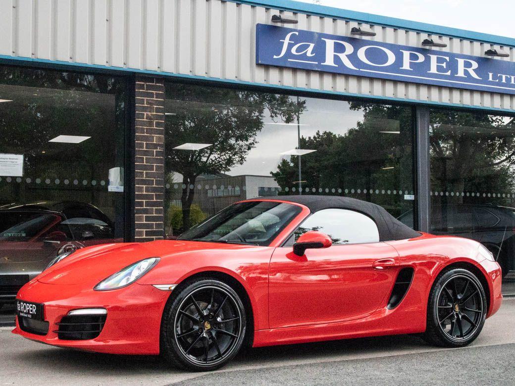 Porsche Boxster 2.7 PDK Convertible Petrol Guards Red