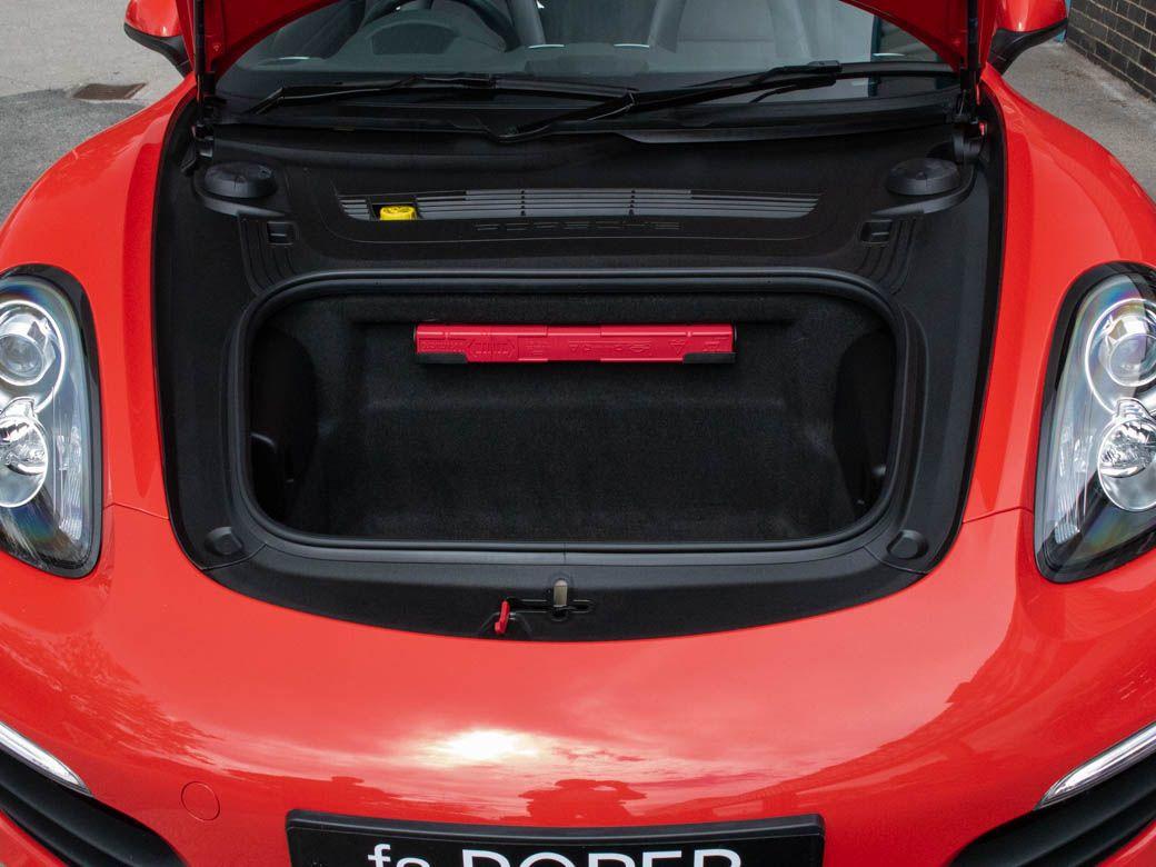 Porsche Boxster 2.7 PDK Convertible Petrol Guards Red