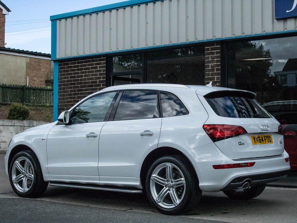 Audi Q5 2.0 TDI quattro S Line Plus S tronic 177ps Estate Diesel Glacier White Metallic