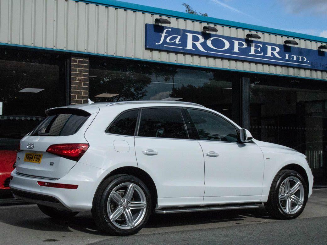 Audi Q5 2.0 TDI quattro S Line Plus S tronic 177ps Estate Diesel Glacier White Metallic