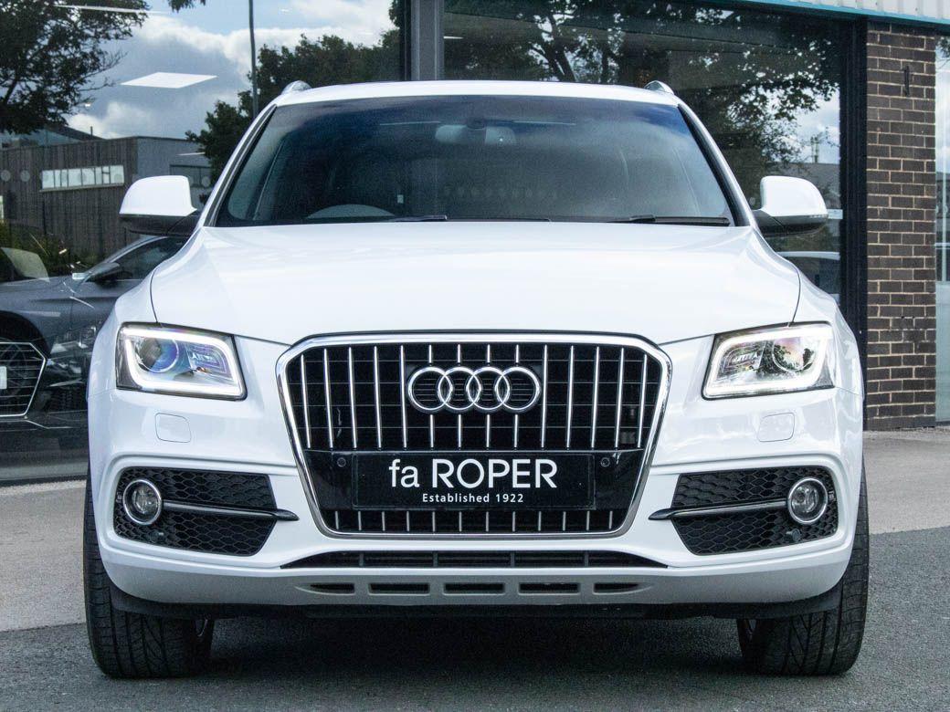 Audi Q5 2.0 TDI quattro S Line Plus S tronic 177ps Estate Diesel Glacier White Metallic