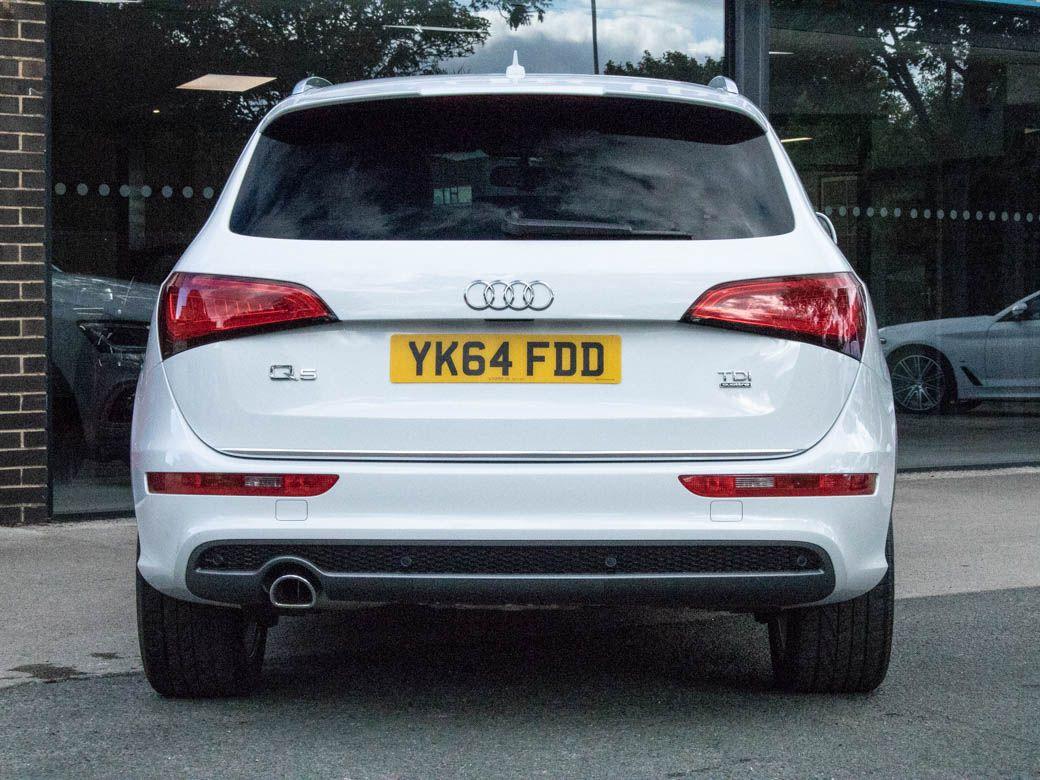 Audi Q5 2.0 TDI quattro S Line Plus S tronic 177ps Estate Diesel Glacier White Metallic