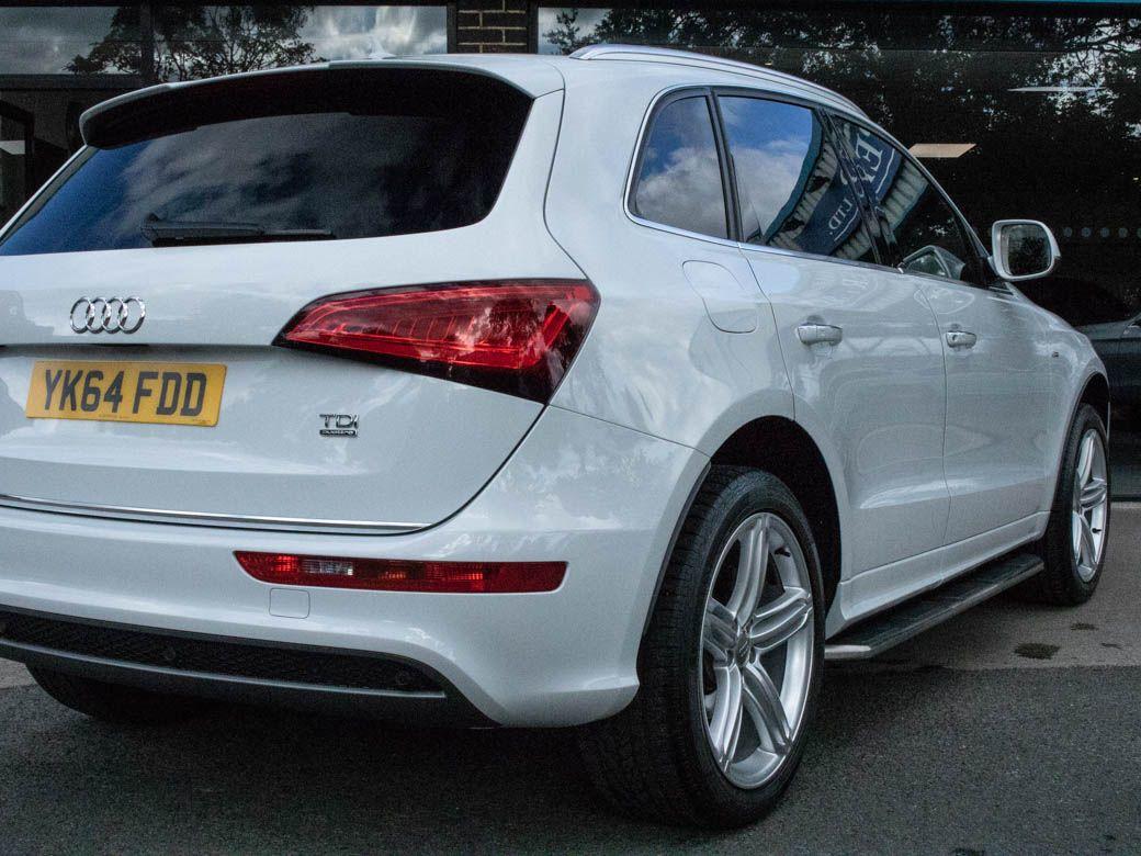 Audi Q5 2.0 TDI quattro S Line Plus S tronic 177ps Estate Diesel Glacier White Metallic