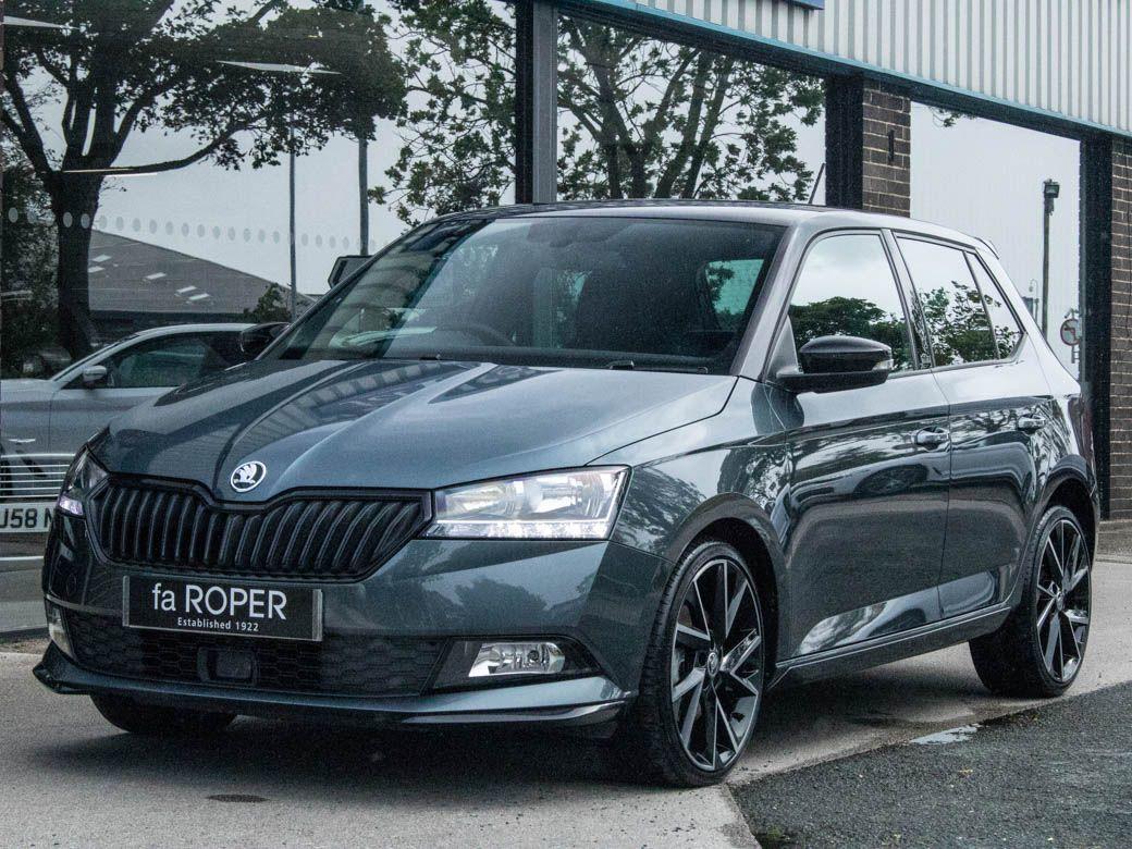 Skoda Fabia 1.0 TSI Monte Carlo  DSG 110ps Hatchback Petrol Quartz Grey MetallicSkoda Fabia 1.0 TSI Monte Carlo  DSG 110ps Hatchback Petrol Quartz Grey Metallic at fa Roper Ltd Bradford