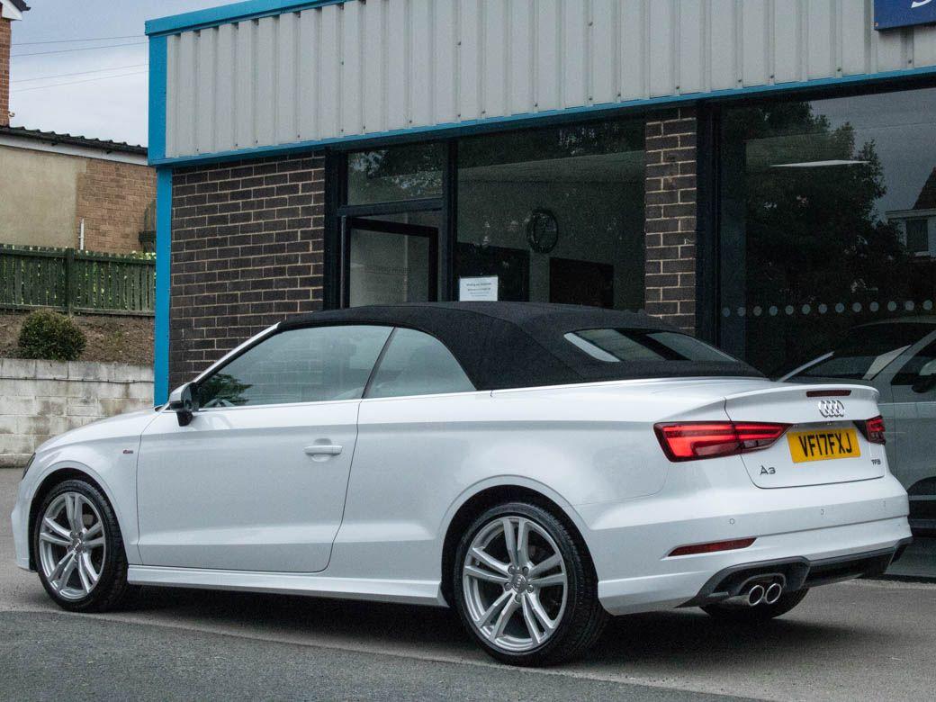 Audi A3 Cabriolet 1.5 TFSI S Line S tronic 150ps Convertible Petrol Glacier White Metallic