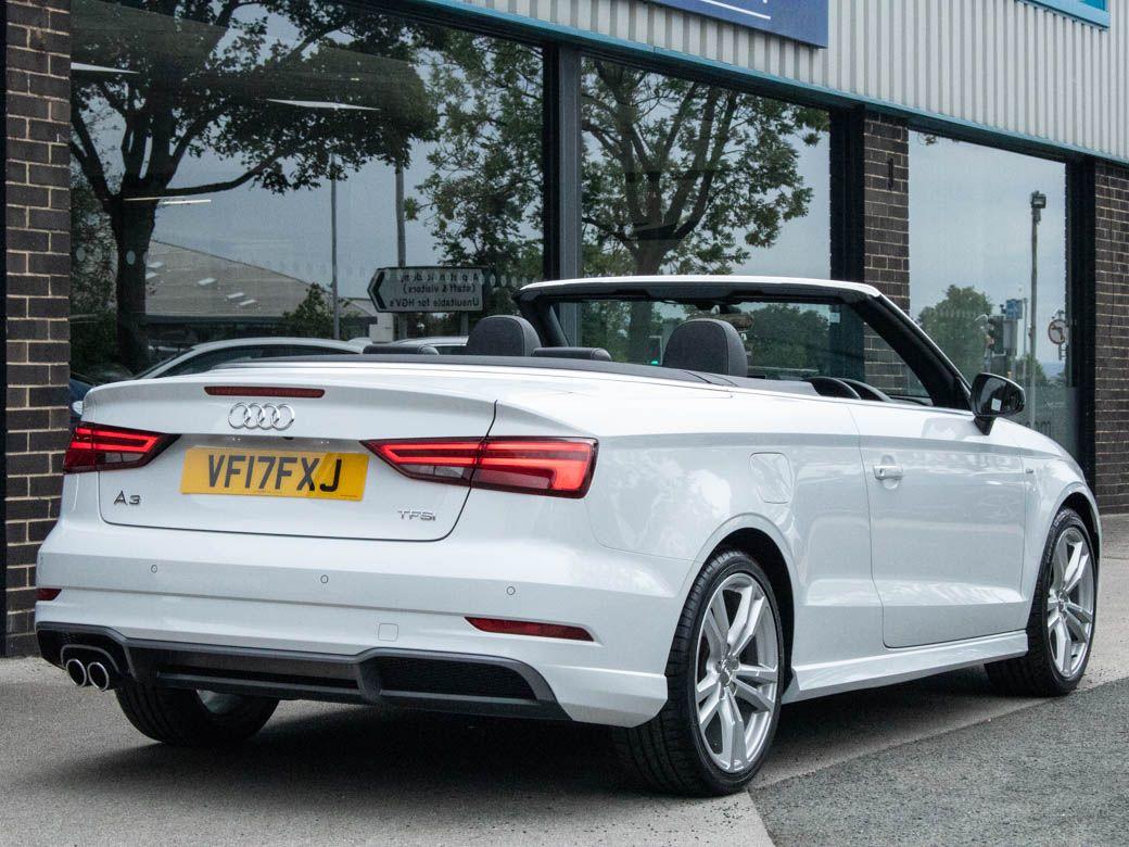 Audi A3 Cabriolet 1.5 TFSI S Line S tronic 150ps Convertible Petrol Glacier White Metallic