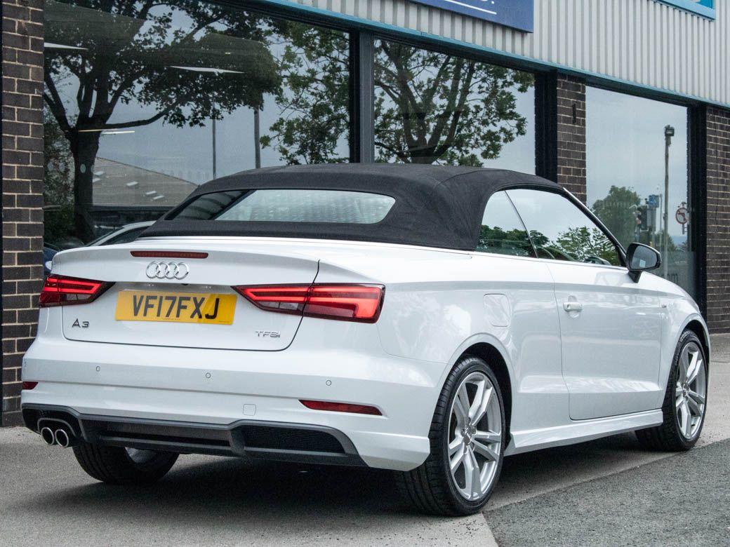 Audi A3 Cabriolet 1.5 TFSI S Line S tronic 150ps Convertible Petrol Glacier White Metallic