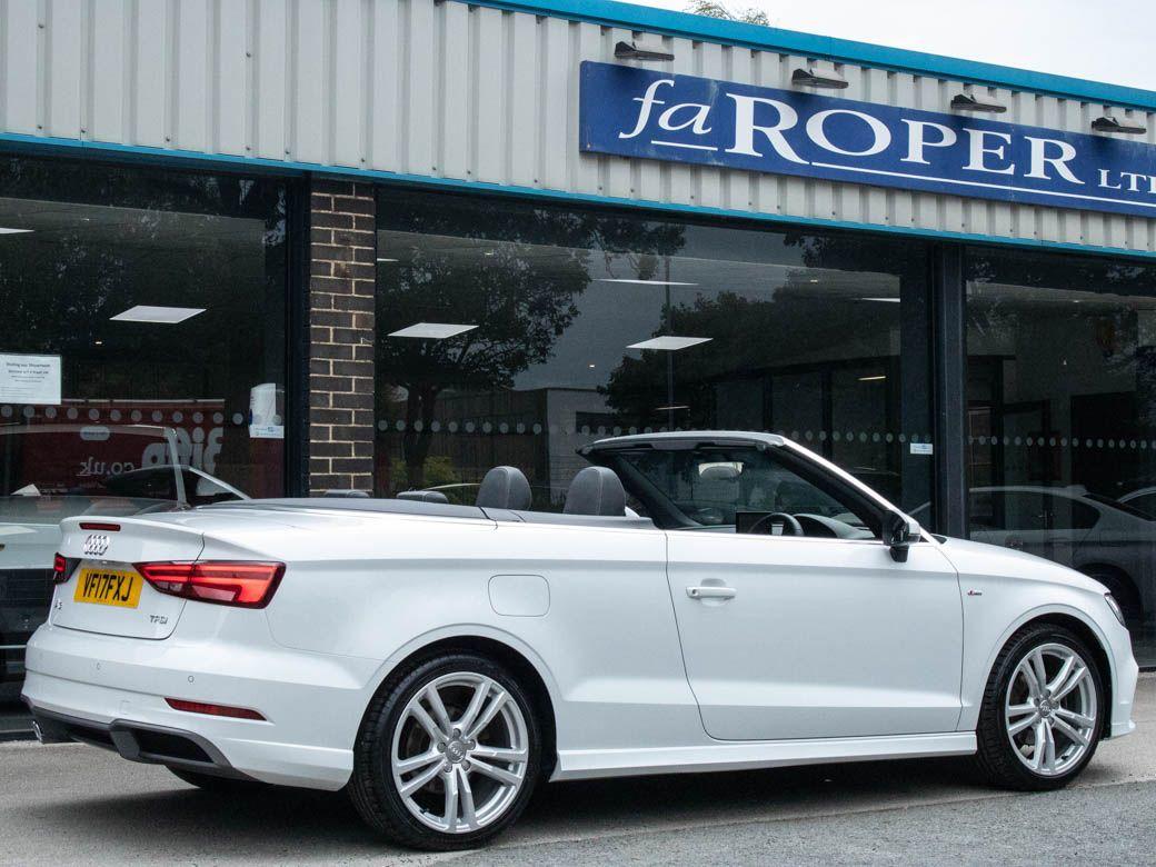 Audi A3 Cabriolet 1.5 TFSI S Line S tronic 150ps Convertible Petrol Glacier White Metallic