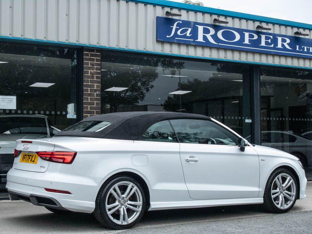 Audi A3 Cabriolet 1.5 TFSI S Line S tronic 150ps Convertible Petrol Glacier White Metallic