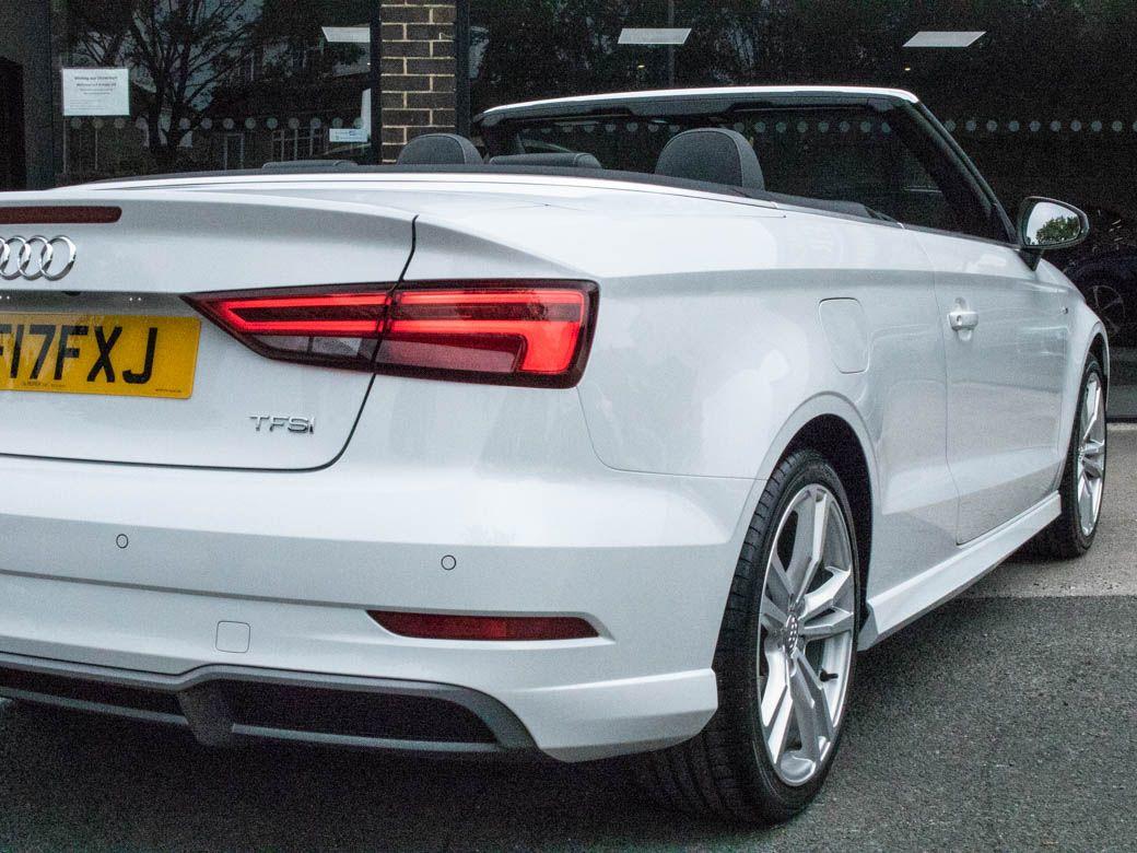 Audi A3 Cabriolet 1.5 TFSI S Line S tronic 150ps Convertible Petrol Glacier White Metallic