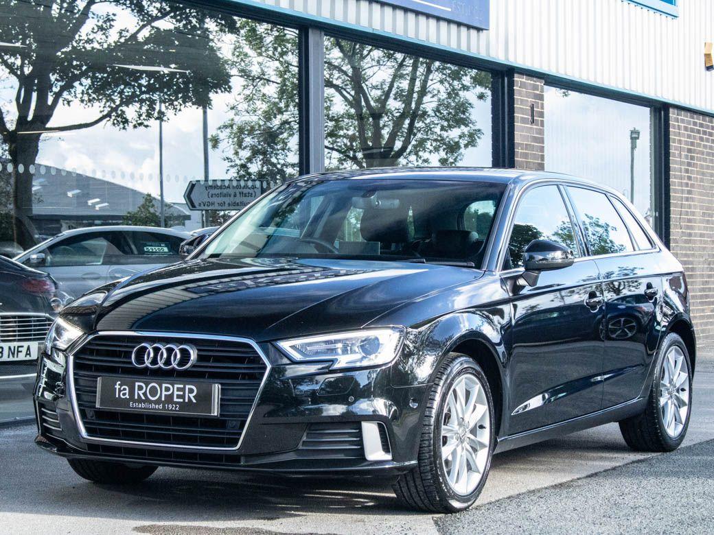 Audi A3 Sportback 2.0 TDI Sport 5 door 150ps Hatchback Diesel Mythos Black MetallicAudi A3 Sportback 2.0 TDI Sport 5 door 150ps Hatchback Diesel Mythos Black Metallic at fa Roper Ltd Bradford