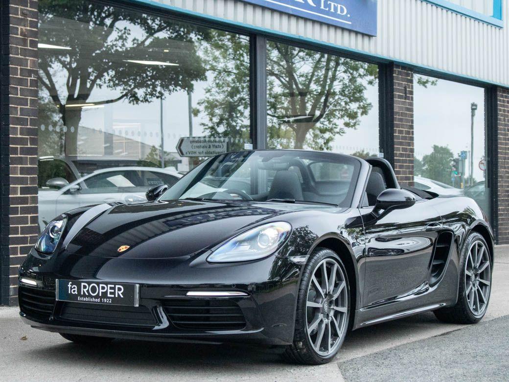 Porsche Boxster 718 Boxster 2.0T PDK 300ps Convertible Petrol Jet Black MetallicPorsche Boxster 718 Boxster 2.0T PDK 300ps Convertible Petrol Jet Black Metallic at fa Roper Ltd Bradford