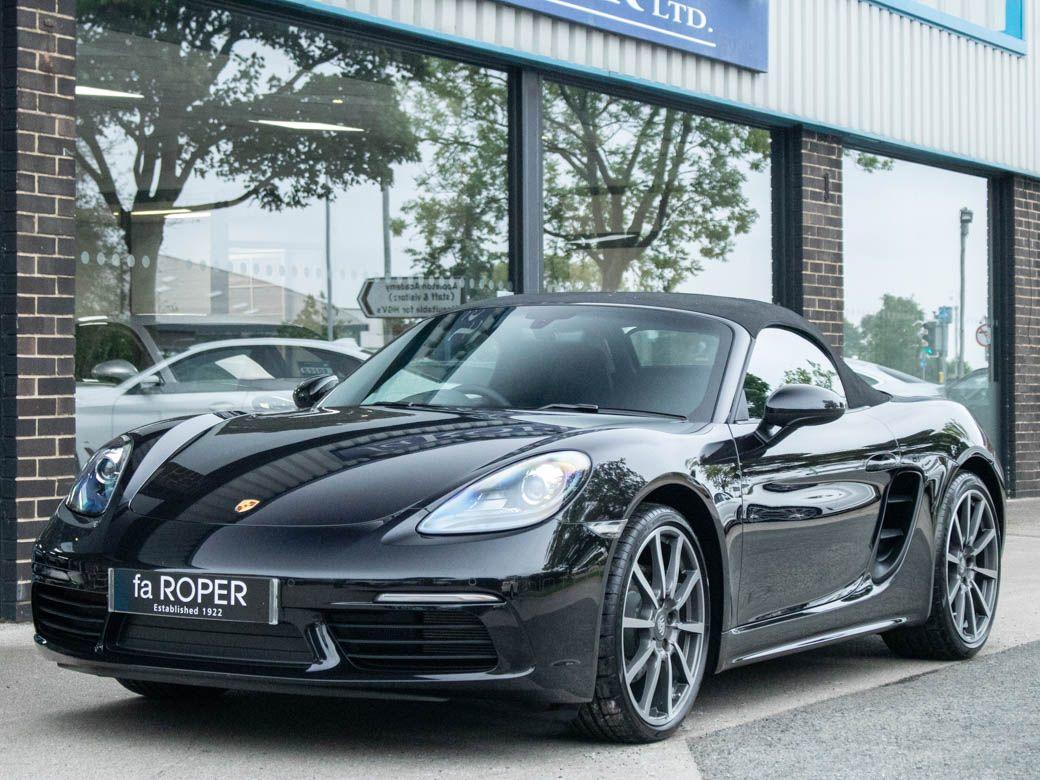 Porsche Boxster 718 Boxster 2.0T PDK 300ps Convertible Petrol Jet Black Metallic