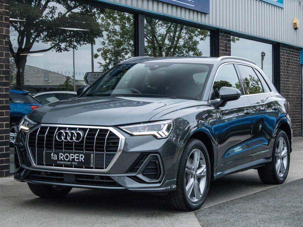 Audi Q3 2.0 TFSI 40 S Line quattro S-tronic 190ps Estate Petrol Daytona Grey MetallicAudi Q3 2.0 TFSI 40 S Line quattro S-tronic 190ps Estate Petrol Daytona Grey Metallic at fa Roper Ltd Bradford