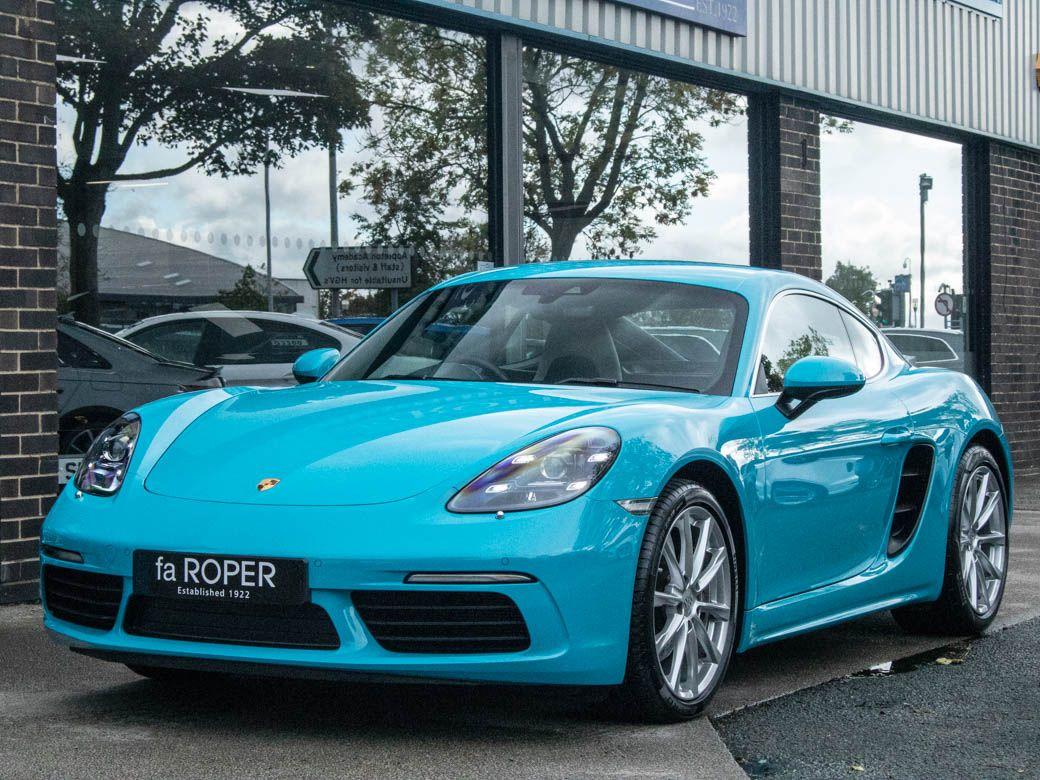 Porsche Cayman 2.0 T 300ps Coupe Petrol Miami BluePorsche Cayman 2.0 T 300ps Coupe Petrol Miami Blue at fa Roper Ltd Bradford