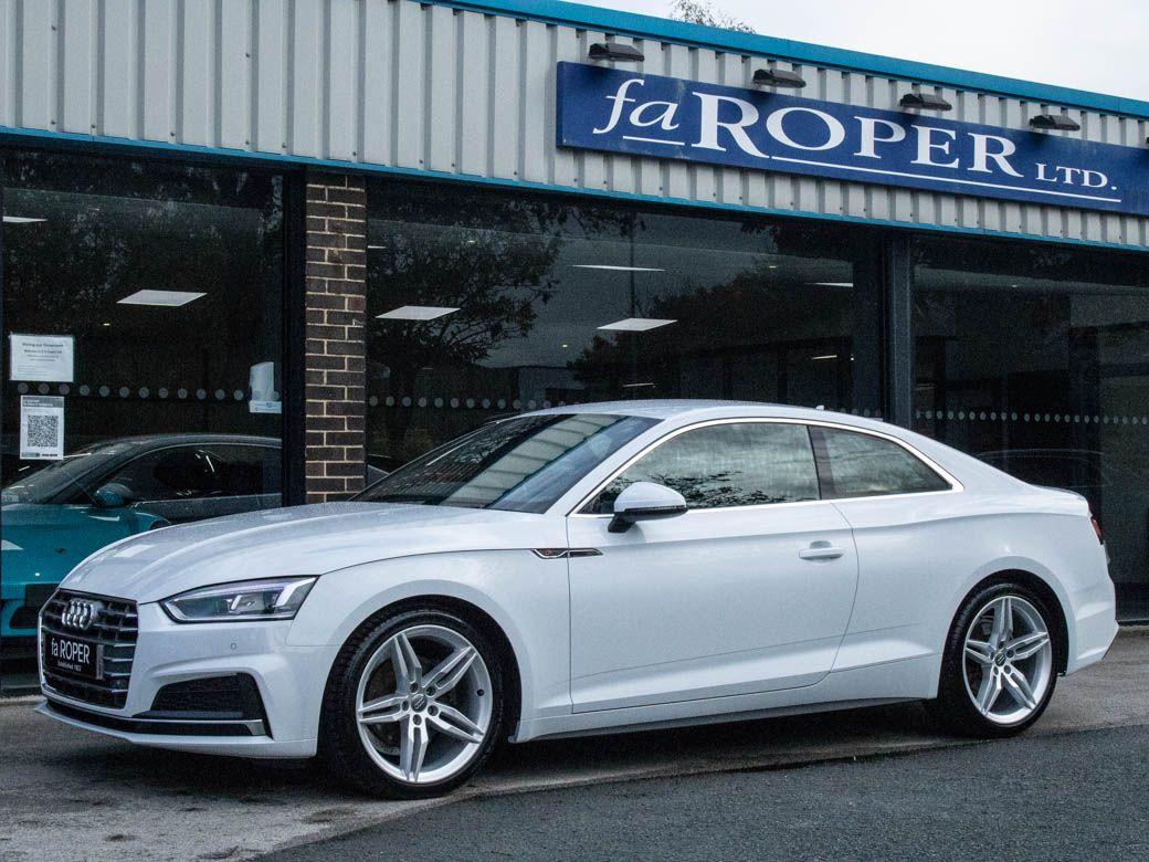 Audi A5 Coupe 2.0 TFSI S Line S tronic Coupe Petrol Glacier White Metallic