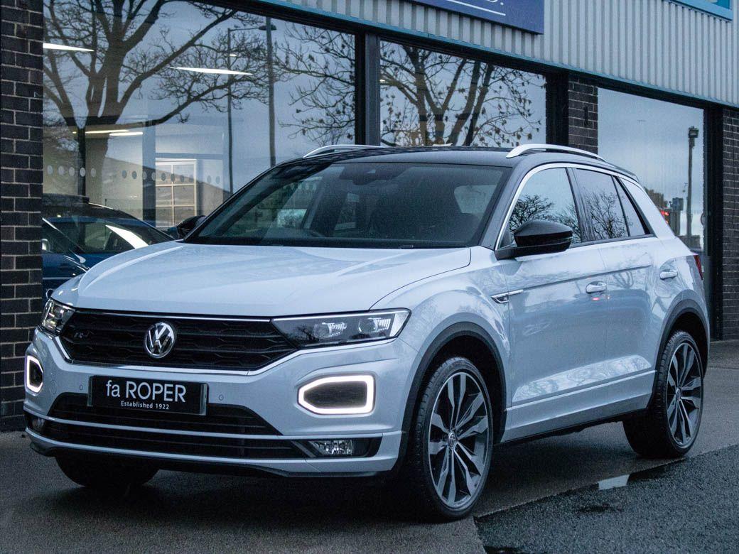 Volkswagen T-Roc 1.5 TSI EVO R Line DSG 150ps Hatchback Petrol White Silver Metallic