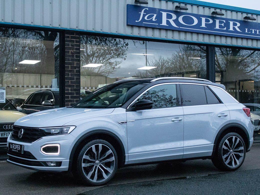 Volkswagen T-Roc 1.5 TSI EVO R Line DSG 150ps Hatchback Petrol White Silver Metallic