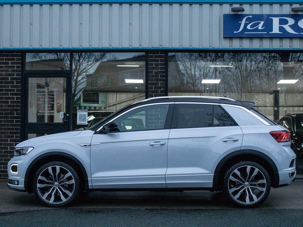 Volkswagen T-Roc 1.5 TSI EVO R Line DSG 150ps Hatchback Petrol White Silver Metallic