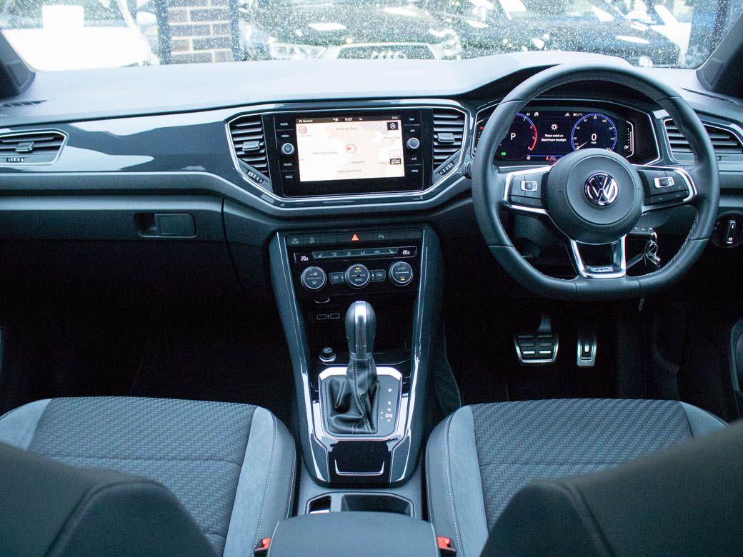 Volkswagen T-roc 1.5 TSI EVO R Line DSG 150ps Hatchback Petrol White Silver Metallic