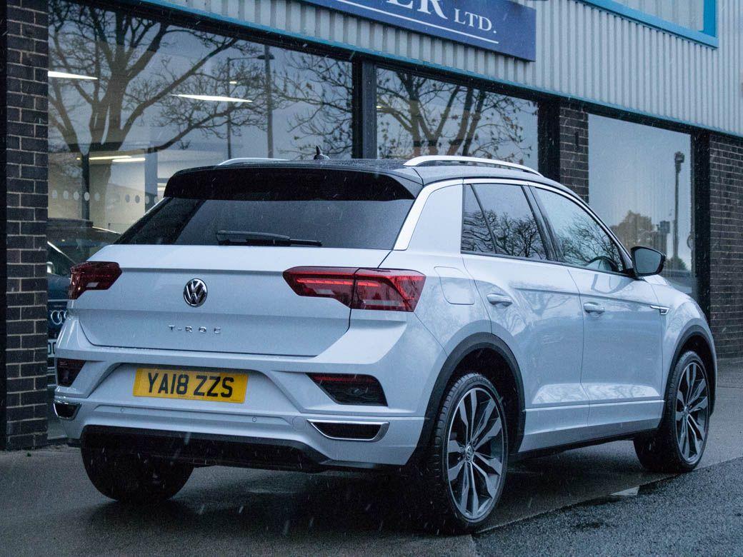 Volkswagen T-Roc 1.5 TSI EVO R Line DSG 150ps Hatchback Petrol White Silver Metallic