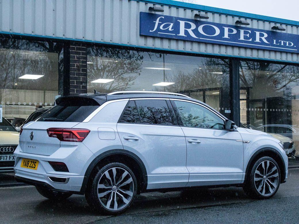 Volkswagen T-Roc 1.5 TSI EVO R Line DSG 150ps Hatchback Petrol White Silver Metallic