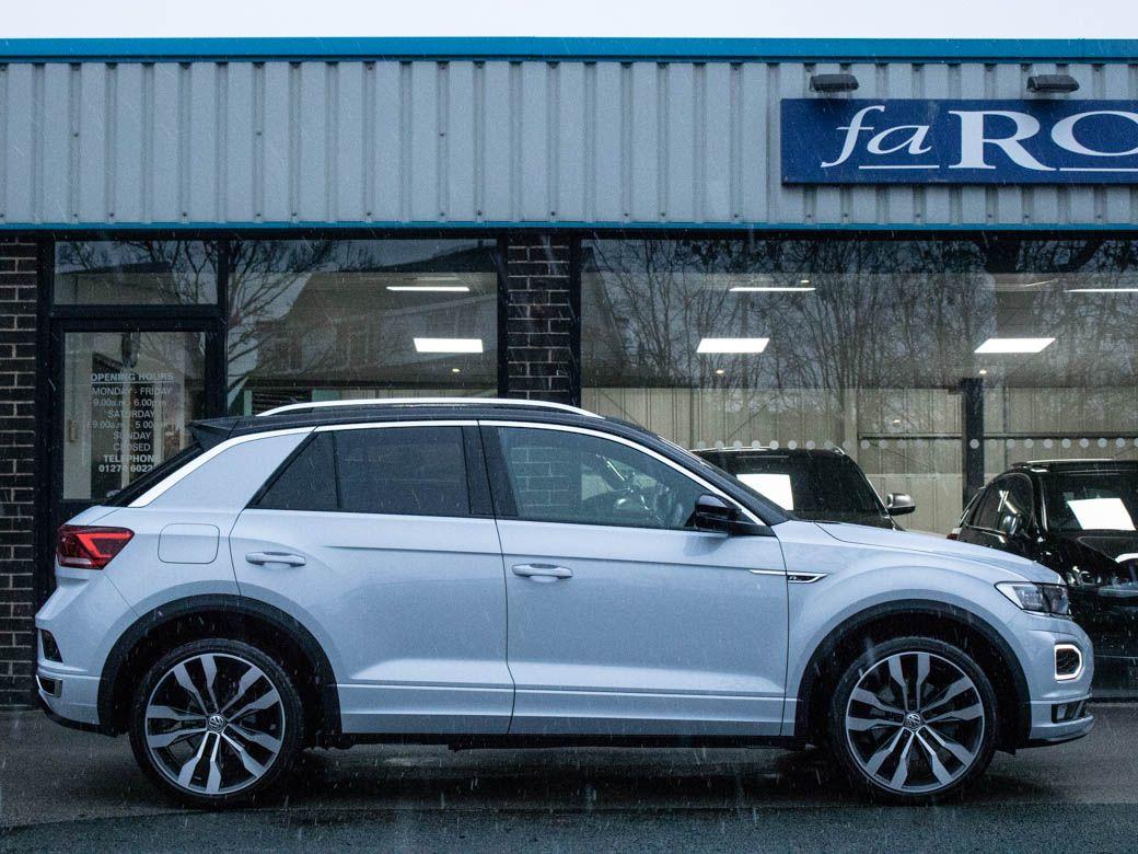 Volkswagen T-roc 1.5 TSI EVO R Line DSG 150ps Hatchback Petrol White Silver Metallic