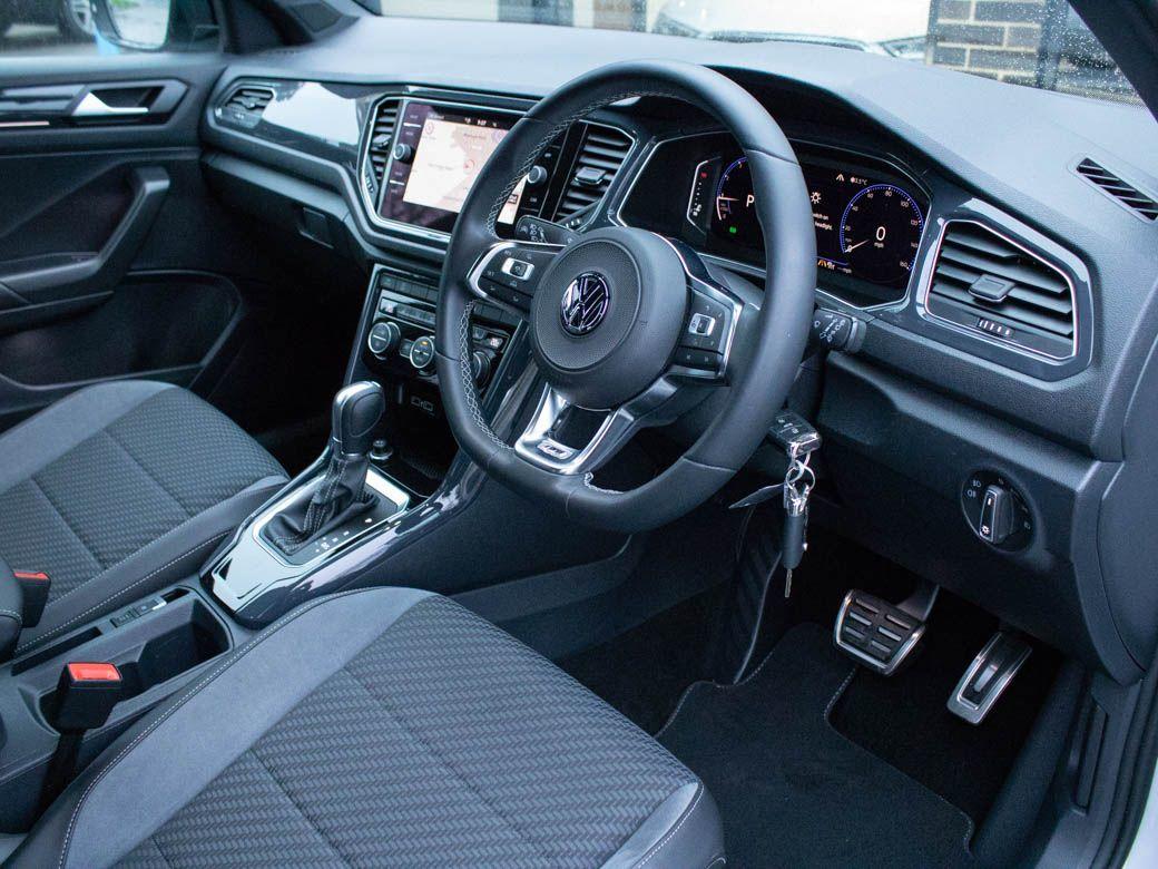 Volkswagen T-roc 1.5 TSI EVO R Line DSG 150ps Hatchback Petrol White Silver Metallic