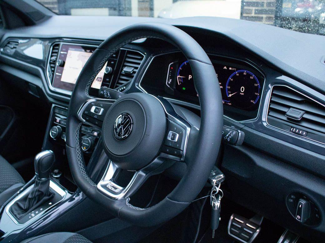 Volkswagen T-roc 1.5 TSI EVO R Line DSG 150ps Hatchback Petrol White Silver Metallic