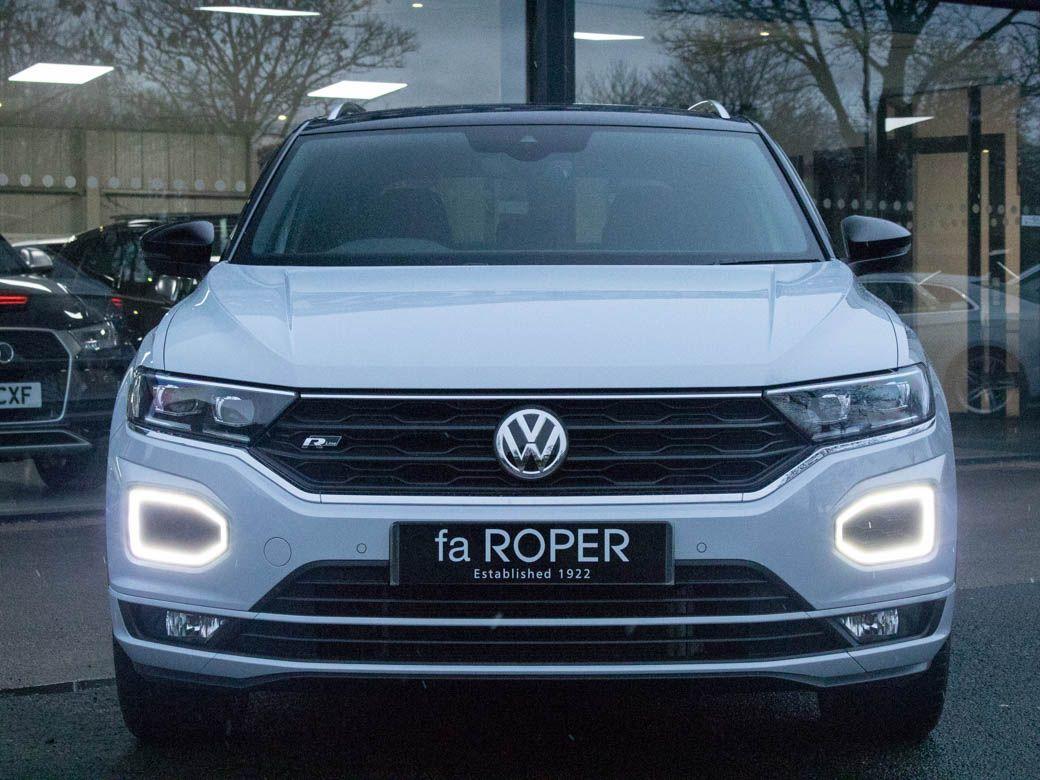 Volkswagen T-roc 1.5 TSI EVO R Line DSG 150ps Hatchback Petrol White Silver Metallic