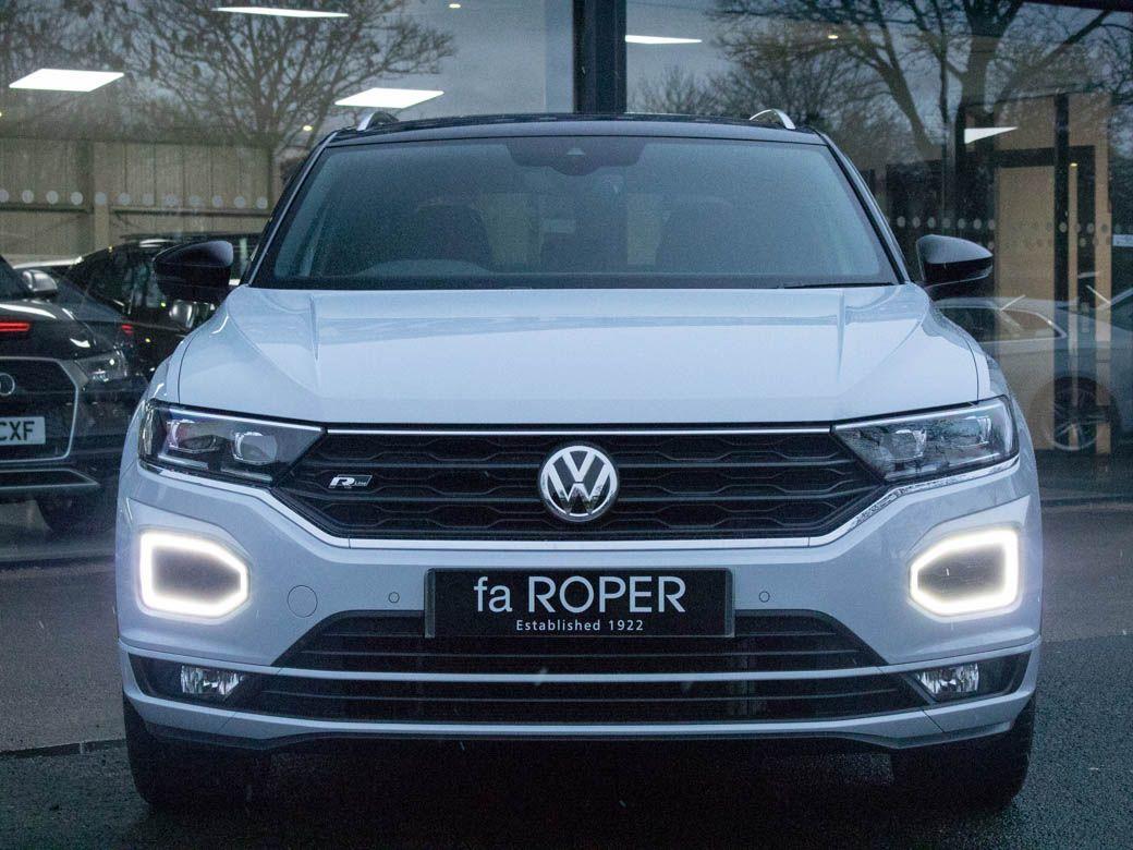 Volkswagen T-Roc 1.5 TSI EVO R Line DSG 150ps Hatchback Petrol White Silver Metallic