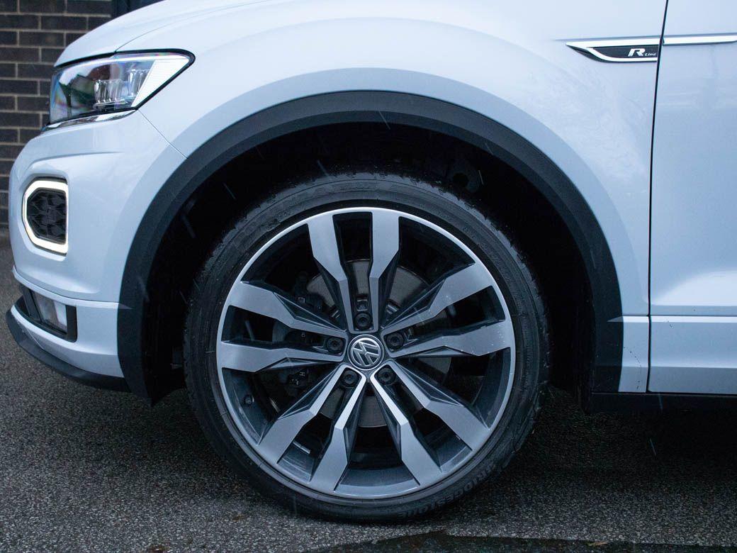 Volkswagen T-roc 1.5 TSI EVO R Line DSG 150ps Hatchback Petrol White Silver Metallic