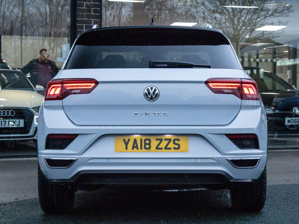 Volkswagen T-roc 1.5 TSI EVO R Line DSG 150ps Hatchback Petrol White Silver Metallic