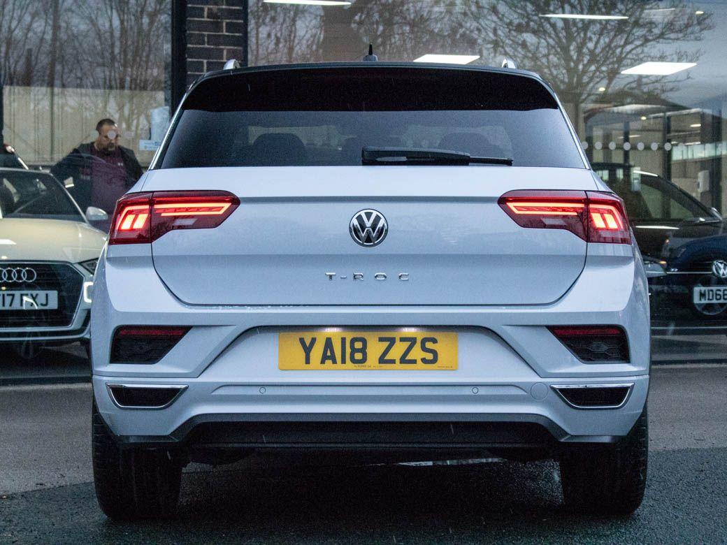 Volkswagen T-Roc 1.5 TSI EVO R Line DSG 150ps Hatchback Petrol White Silver Metallic