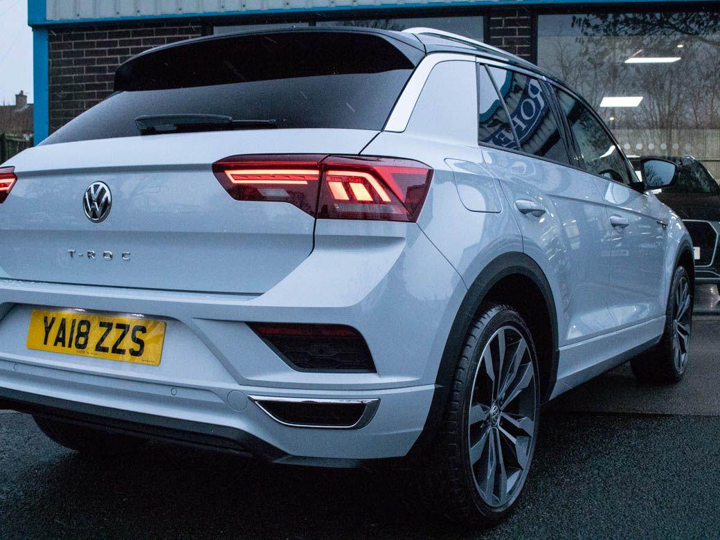 Volkswagen T-roc 1.5 TSI EVO R Line DSG 150ps Hatchback Petrol White Silver Metallic
