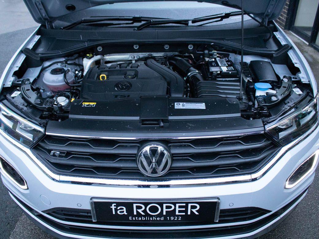 Volkswagen T-roc 1.5 TSI EVO R Line DSG 150ps Hatchback Petrol White Silver Metallic