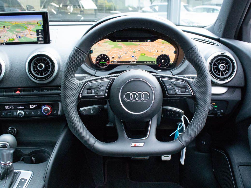 Audi A3 S3 Sportback 2.0 TFSI quattro Black Edition S tronic 300ps Hatchback Petrol Ara Blue Crystal