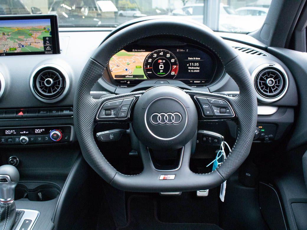 Audi A3 S3 Sportback 2.0 TFSI quattro Black Edition S tronic 300ps Hatchback Petrol Ara Blue Crystal