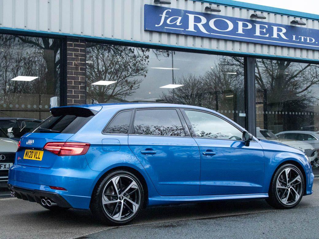 Audi A3 S3 Sportback 2.0 TFSI quattro Black Edition S tronic 300ps Hatchback Petrol Ara Blue Crystal