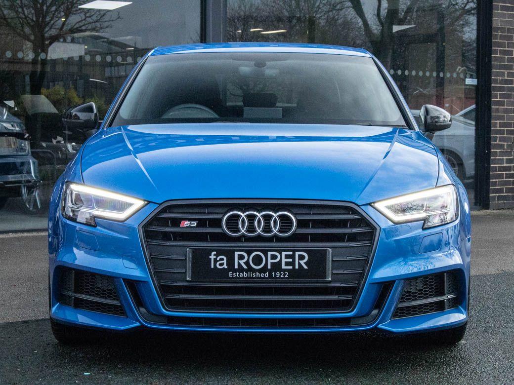 Audi A3 S3 Sportback 2.0 TFSI quattro Black Edition S tronic 300ps Hatchback Petrol Ara Blue Crystal