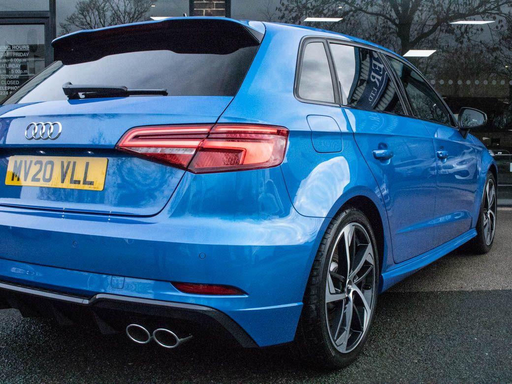 Audi A3 S3 Sportback 2.0 TFSI quattro Black Edition S tronic 300ps Hatchback Petrol Ara Blue Crystal