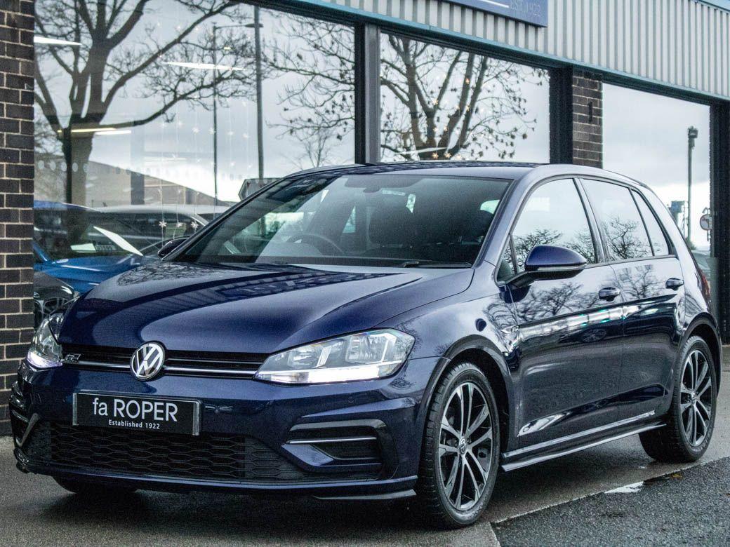 Volkswagen Golf 1.5 TSI EVO R-Line 5 door DSG 150ps Hatchback Petrol Atlantic Blue MetallicVolkswagen Golf 1.5 TSI EVO R-Line 5 door DSG 150ps Hatchback Petrol Atlantic Blue Metallic at fa Roper Ltd Bradford