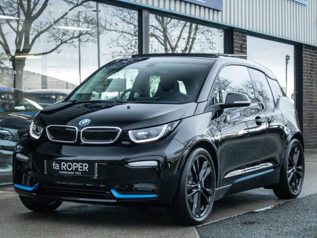 BMW I3 0.0 S Plus Pack 42kWh 120Ah Auto Hatchback Electric Fluid Black With Bmw I Blue HighlightsBMW I3 0.0 S Plus Pack 42kWh 120Ah Auto Hatchback Electric Fluid Black With Bmw I Blue Highlights at fa Roper Ltd Bradford