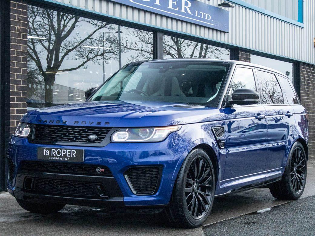 Land Rover Range Rover Sport 5.0 V8 Supercharged SVR Auto 550ps Estate Petrol Estoril Blue Metallic