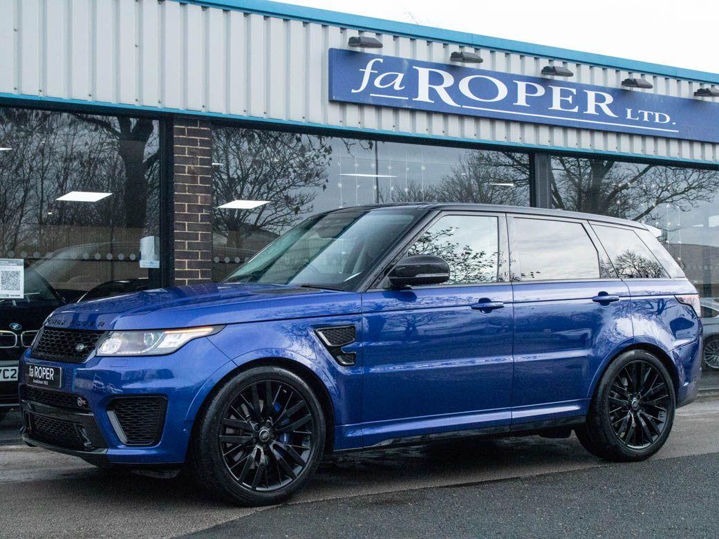 Land Rover Range Rover Sport 5.0 V8 Supercharged SVR Auto 550ps Estate Petrol Estoril Blue Metallic