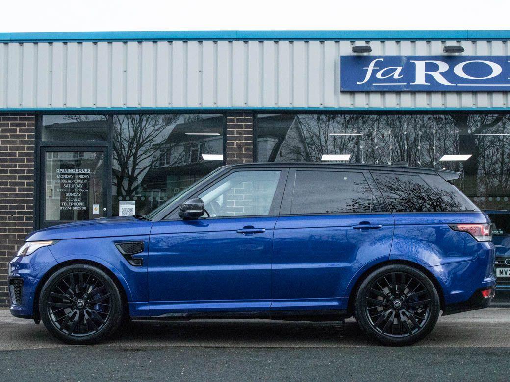 Land Rover Range Rover Sport 5.0 V8 Supercharged SVR Auto 550ps Estate Petrol Estoril Blue Metallic