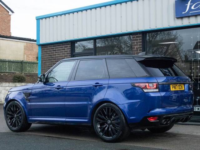2017 Land Rover Range Rover Sport 5.0 V8 Supercharged SVR Auto 550ps